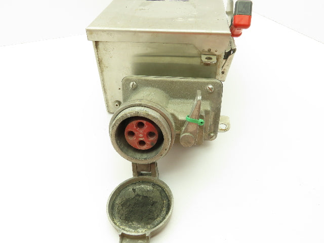 Square D HU362DSWC Safety Disconnect Switch 60 Amp 600V 3 Pole Crouse Hinds F07