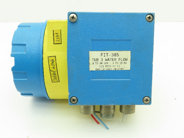 Siemens 7ME5030-1AB20-1AA0 SITRANS FM MID Intermag Flowmeter Transmitter 0-2 GPM