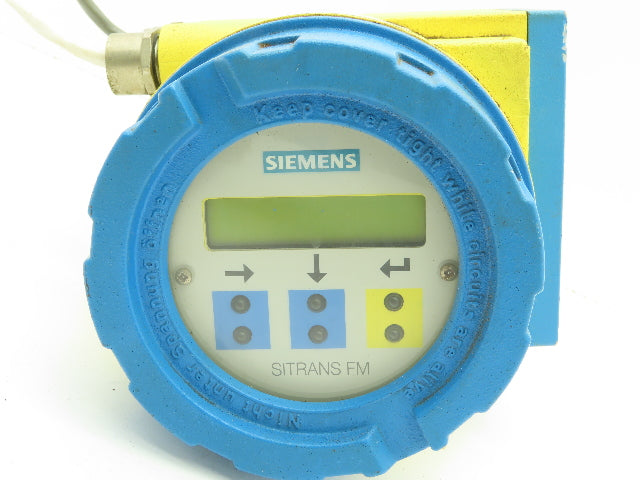 Siemens 7ME50301AB201AA0 SITRANS FM MID Intermag Flowmeter Transmitter 0-13 GPM