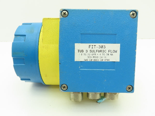 Siemens 7ME50301AB201AA0 SITRANS FM MID Intermag Flowmeter Transmitter 0-13 GPM