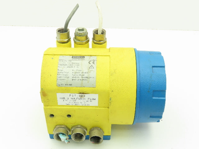 Siemens 7ME50301AB201AA0 SITRANS FM MID Intermag Flowmeter Transmitter 0-13 GPM