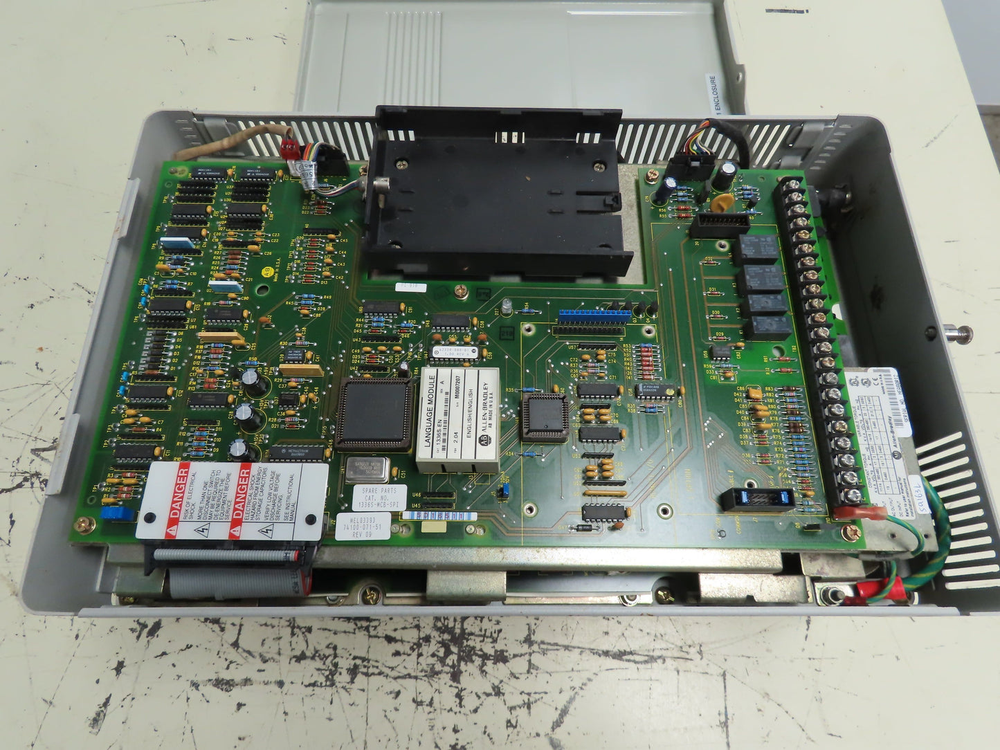 Allen Bradley 1336S-B010-AA-EN Adjustable Frequency Drive Ser C 480V 17A 10 Hp