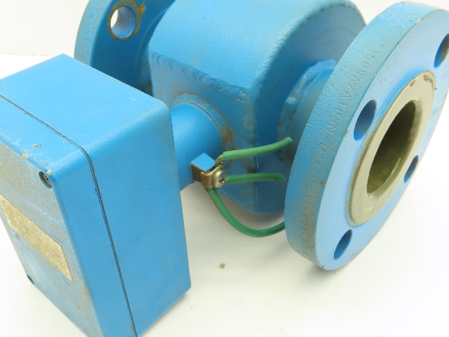 Siemens SITRANS FM MID 711/A Flowmeter Sensor 2" Flanged 150PSI Novolak TK 236