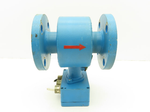Siemens SITRANS FM MID 711/A Flowmeter Sensor 2" Flanged 150PSI Novolak TK 236