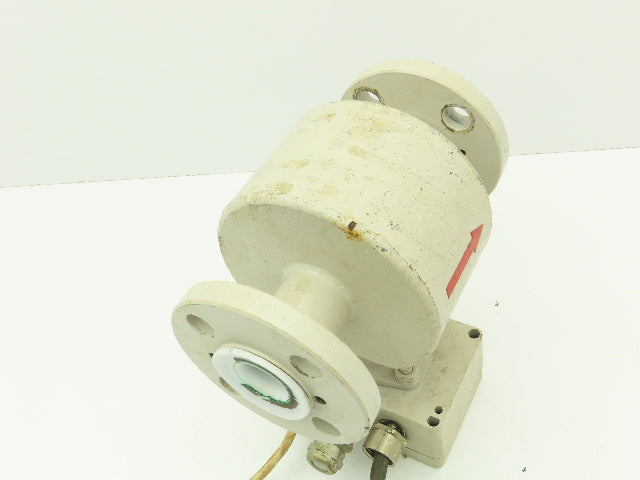Siemens SITRANS FM MID 711/A Flowmeter Sensor 1" Flanged 150# PTFE Lined