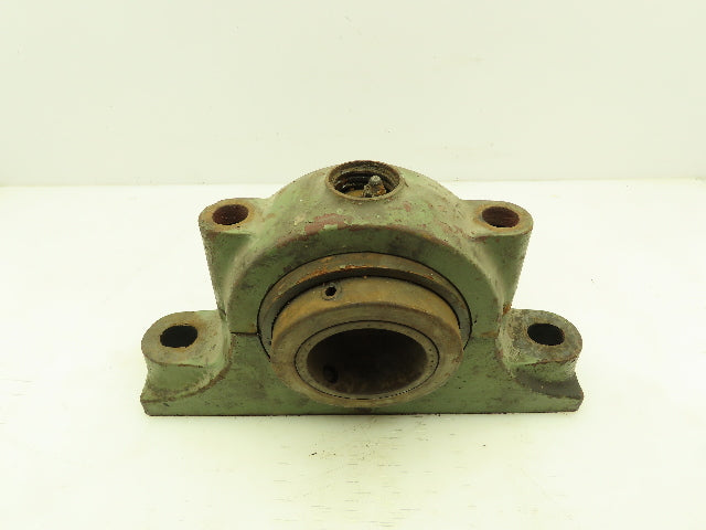 609 Split Pillow Block Cast Iron Housing 2-Bolt Base w/2.93"Bearing NO BOLTS