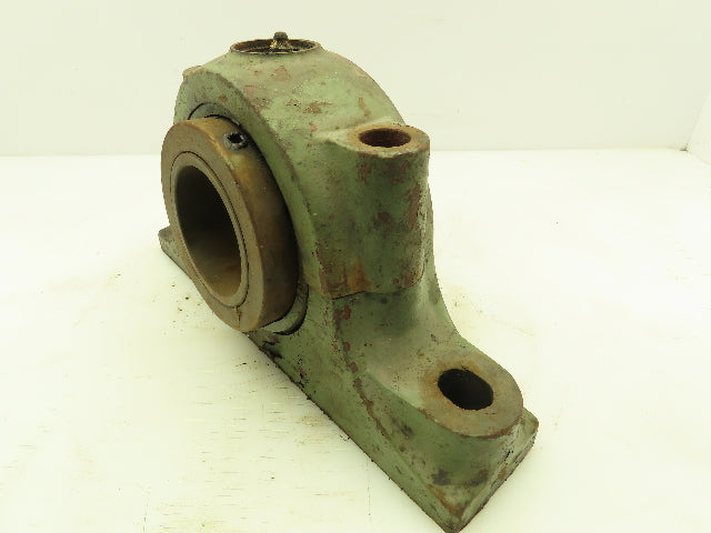 609 Split Pillow Block Cast Iron Housing 2-Bolt Base w/2.93"Bearing NO BOLTS