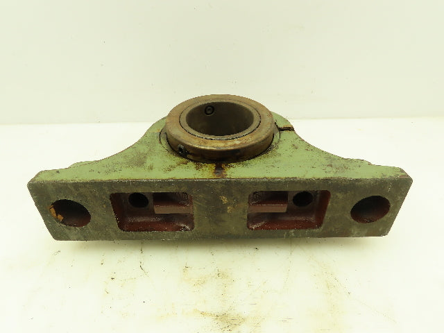 609 Split Pillow Block Cast Iron Housing 2-Bolt Base w/2.93"Bearing NO BOLTS