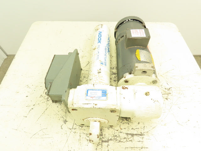 Nook Actionjac Worm Gear Screw Jack Linear Actuator Gemco Limit Baldor 230/460V