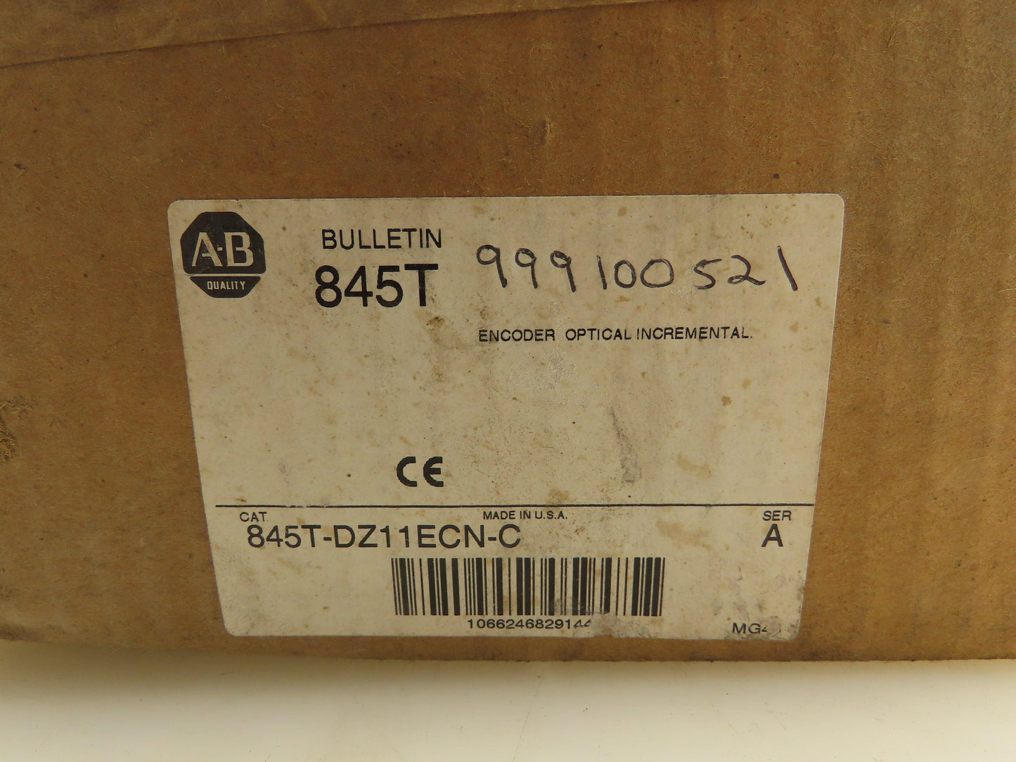 Allen Bradley 845T-DZ11ECN-C Optical Incremental Rotary Encoder 1000 PPR