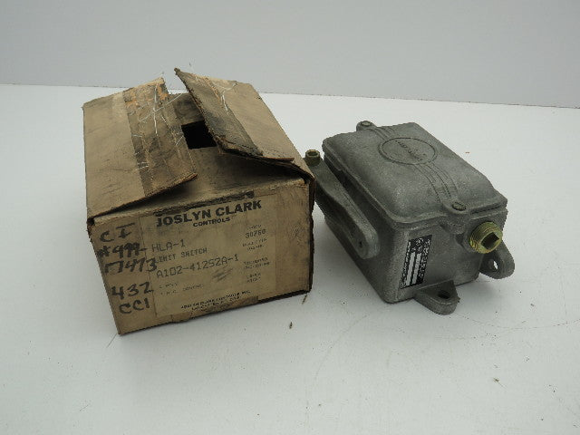 Joslyn Clark HLA-1 Heavy Duty Limit Switch 25A 600V 1P Pilot Duty A102-41252A-1*