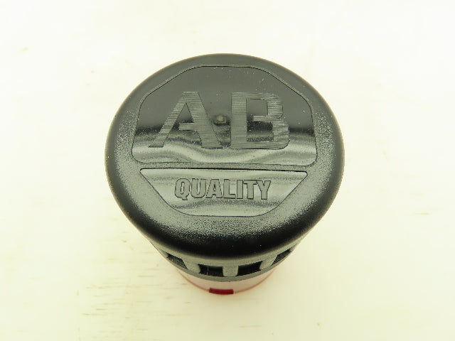 Allen Bradley 855T-B12YC4 Red LED Stack Light Tower 12V Top Piece Steady Sound