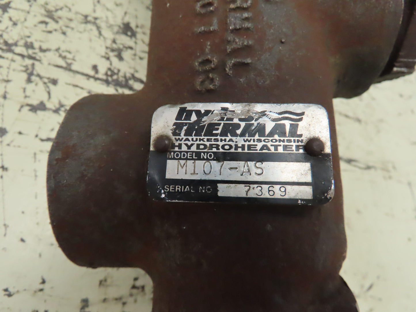 Fisher 667 Sz 40 Diaphragm Actuator M107AS Hydro Thermal HydroHeater Steam Valve
