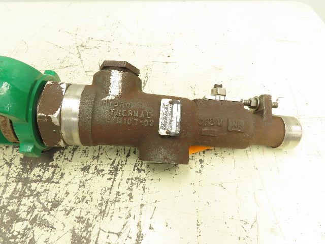 Fisher 667 Sz 40 Diaphragm Actuator M107AS Hydro Thermal HydroHeater Steam Valve