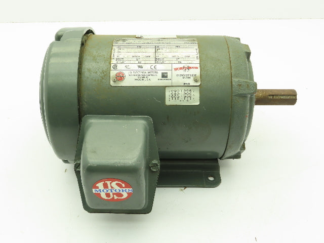 U.S. Motors T338A Energy Efficient Electric Motor 1.5HP 1740RPM 460V 3PH 145T Fr