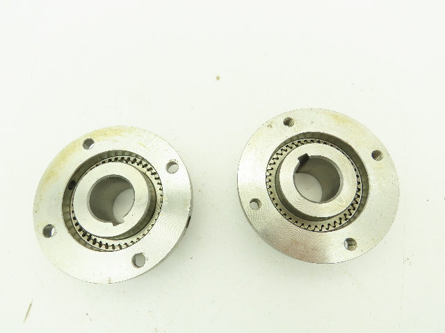 Zurn Amerigear F101-SB Gear Coupling Sleeve & Hub Set 1" Bore 2 Halves