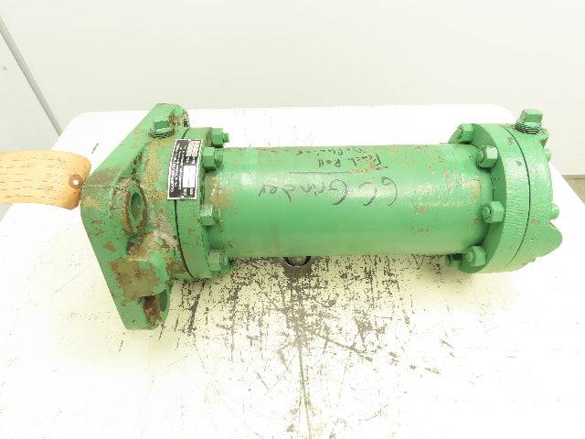Glassport Cylinder Works Hydraulic Cylinder 6" Bore 13-13/16"Stroke Flange Mount