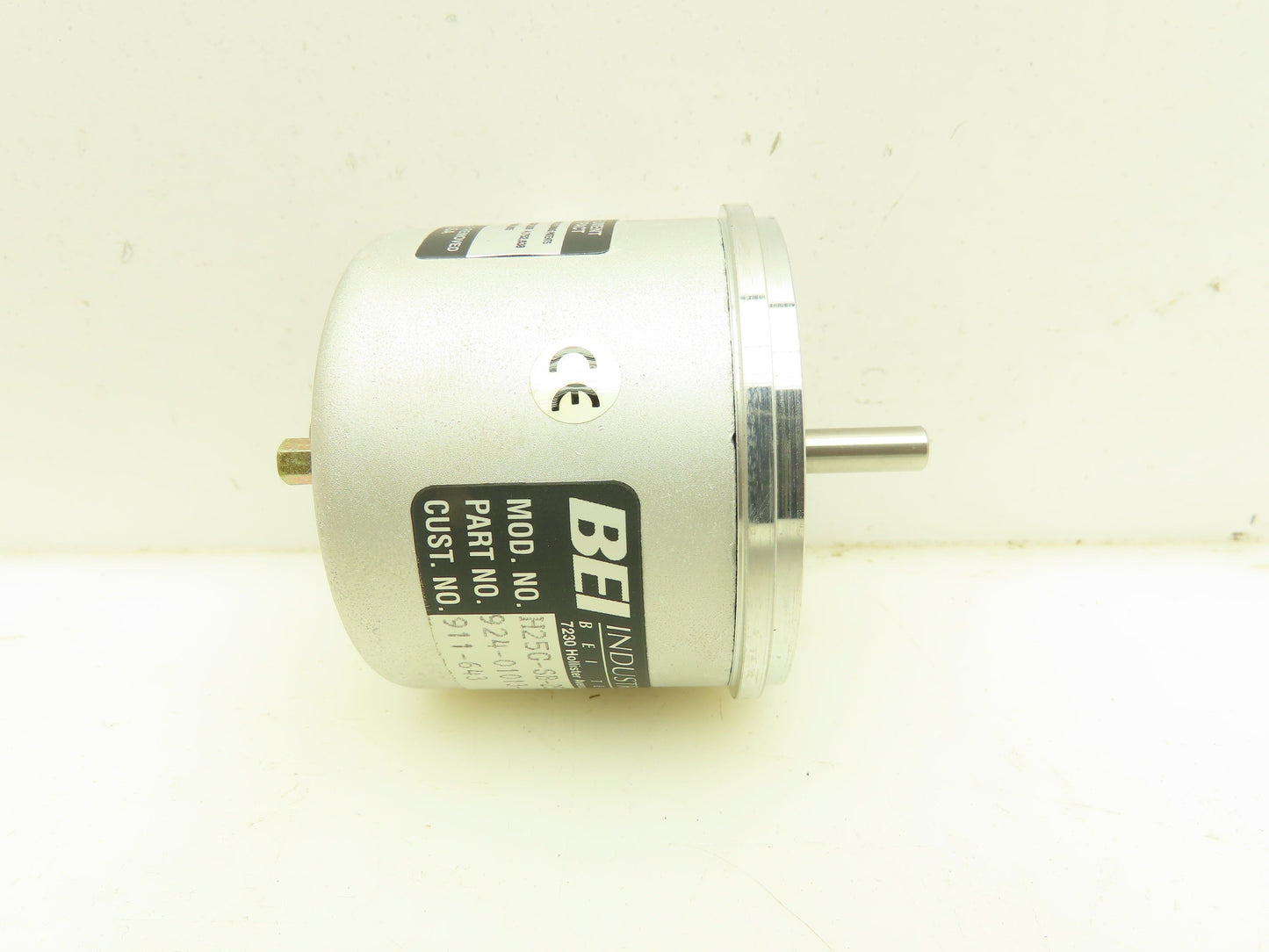 BEI 924-01013-485 Encoder Tachometer 2500 PPR