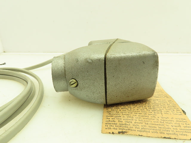 General Electric CR7505-P GE Phototube Holder Light Sensor Vintage Photo Eye