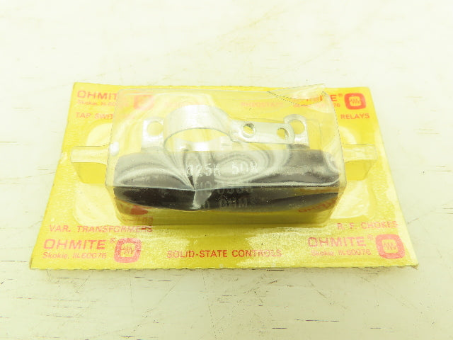 Ohmite D25K 50R Type 210 25W 50 OHM Resistor Adjustable Lot of 4