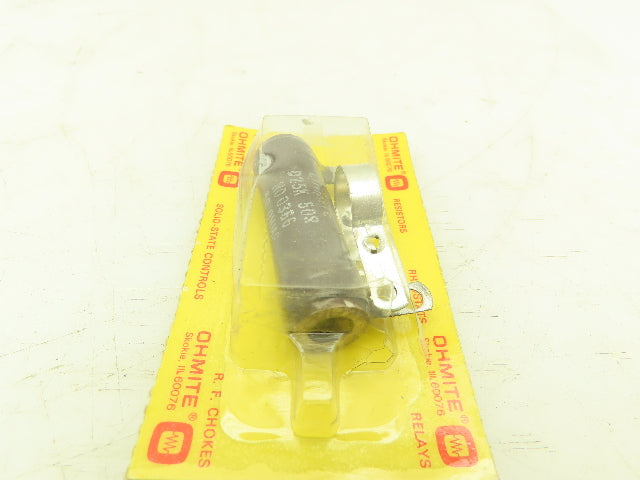 Ohmite D25K 50R Type 210 25W 50 OHM Resistor Adjustable Lot of 4