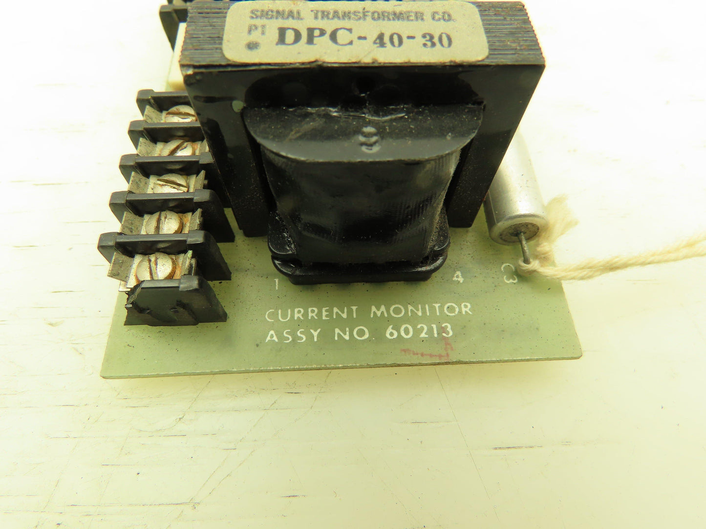 Fincor 1041550 Current Monitor Circuit Board Rev A 60213