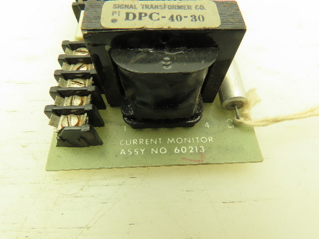 Fincor 1041550 Current Monitor Circuit Board Rev A 60213