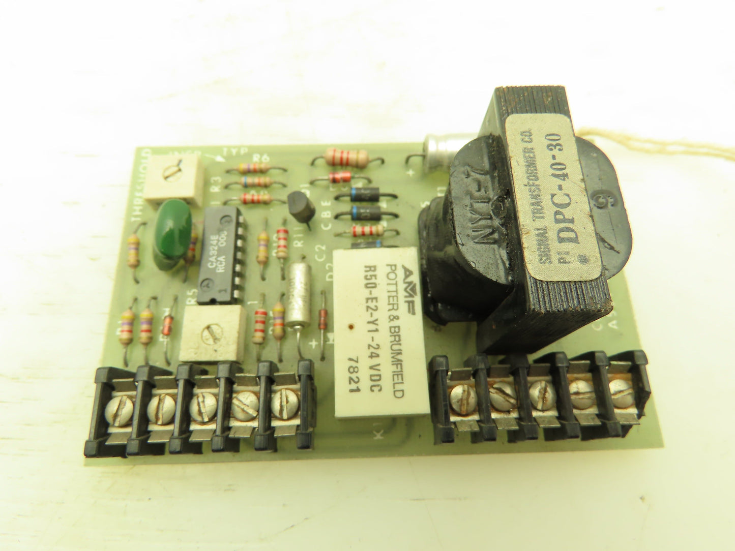 Fincor 1041550 Current Monitor Circuit Board Rev A 60213