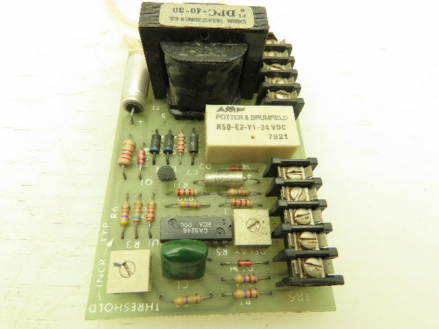Fincor 1041550 Current Monitor Circuit Board Rev A 60213