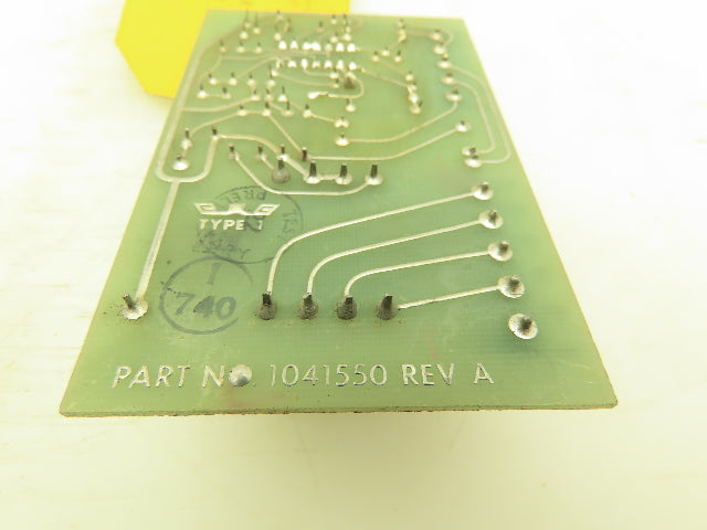 Fincor 1041550 Current Monitor Circuit Board Rev A 60213
