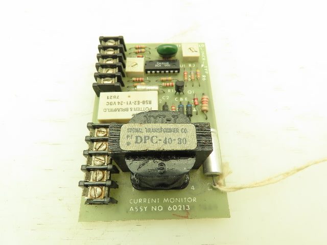 Fincor 1041550 Current Monitor Circuit Board Rev A 60213