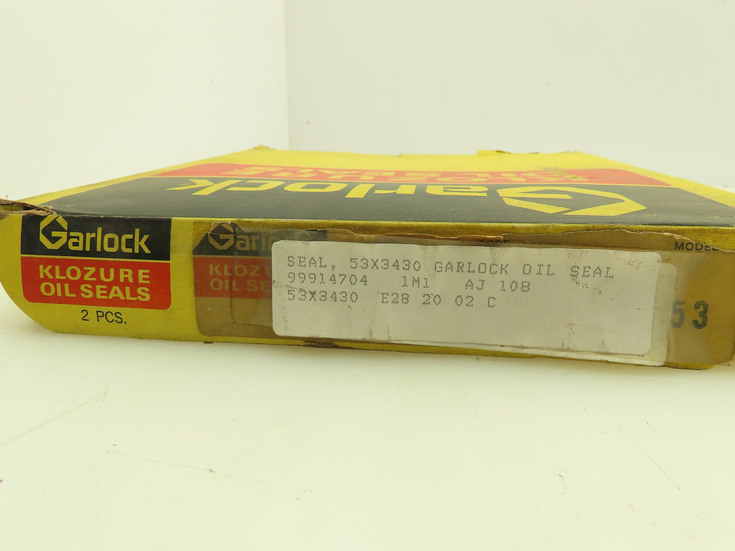 Garlock Klozure 53X3430 Oil Seal 6.50 in Shaft, 7.750 in OD, 0.625 in W Box of 2