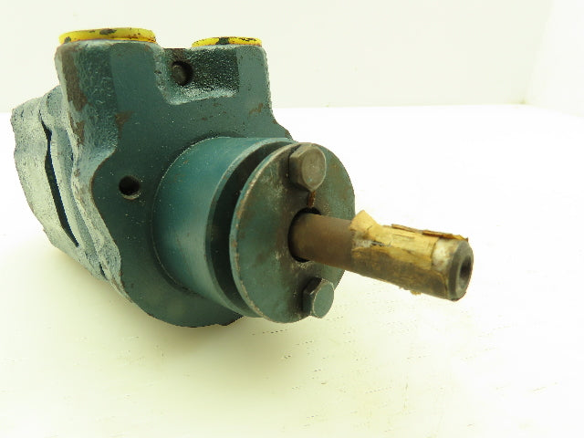 Roper 18AP02 Hydraulic Lubrication Gear Pump 7.2 GPM 300 PSI 3/8" NPT 1/2" Shaft