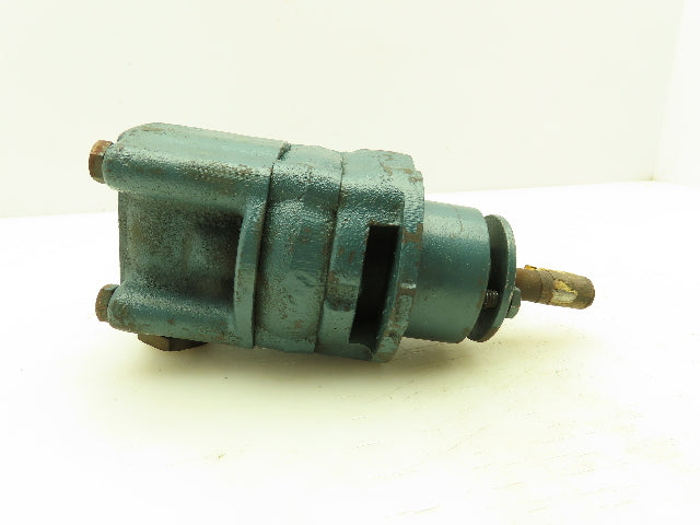 Roper 18AP02 Hydraulic Lubrication Gear Pump 7.2 GPM 300 PSI 3/8" NPT 1/2" Shaft