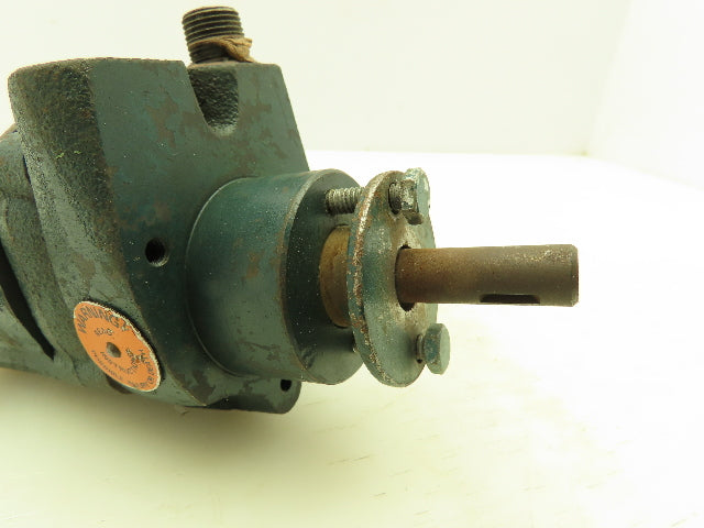 Roper 18AP02 Hydraulic Lubrication Gear Pump 7.2 GPM 300 PSI 3/8" NPT 1/2" Shaft
