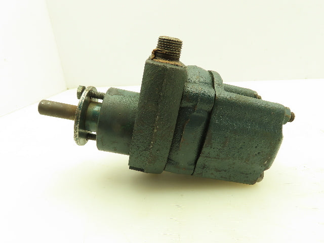 Roper 18AP02 Hydraulic Lubrication Gear Pump 7.2 GPM 300 PSI 3/8" NPT 1/2" Shaft