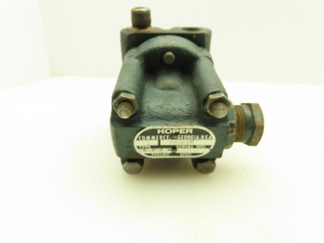 Roper 18AP02 Hydraulic Lubrication Gear Pump 7.2 GPM 300 PSI 3/8" NPT 1/2" Shaft