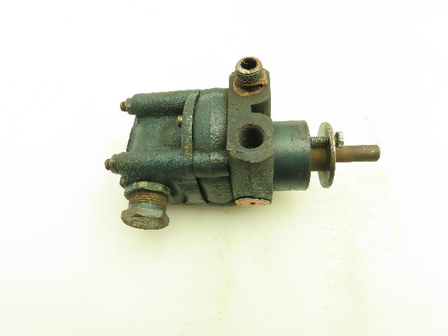 Roper 18AP02 Hydraulic Lubrication Gear Pump 7.2 GPM 300 PSI 3/8" NPT 1/2" Shaft