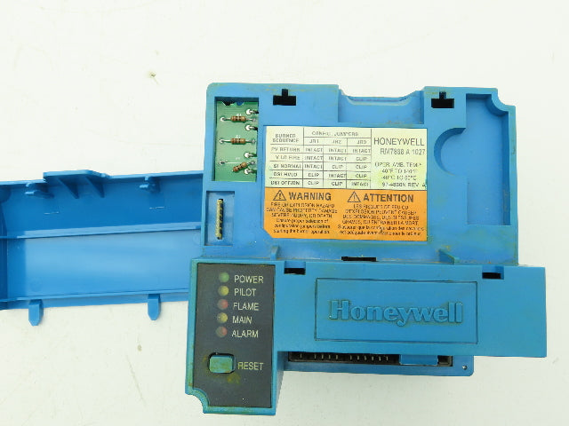 Honeywell RM7888 A 1027 Burner Control Flame Amplifier Automatic Primary Control