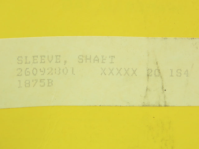 604564-15 014 Pump Shaft Sleeve 1-1/8"ID 1-1/2"OD 4-3/8"Long LOT OF 2