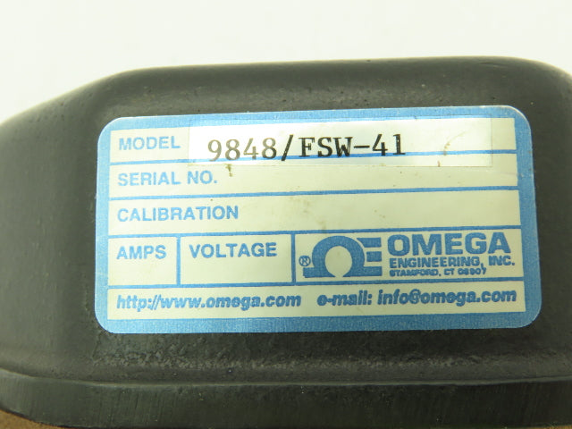 Omega 9848/FSW-41 Fluid Flow Switch 1" NPT Brass 15A SPDT125/250VAC