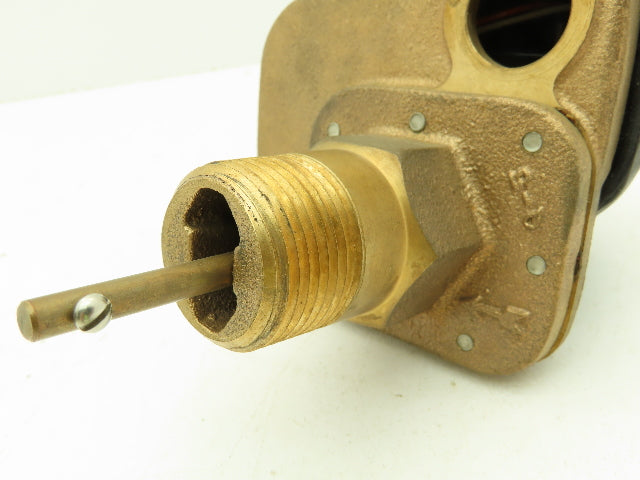 Omega 9848/FSW-41 Fluid Flow Switch 1" NPT Brass 15A SPDT125/250VAC