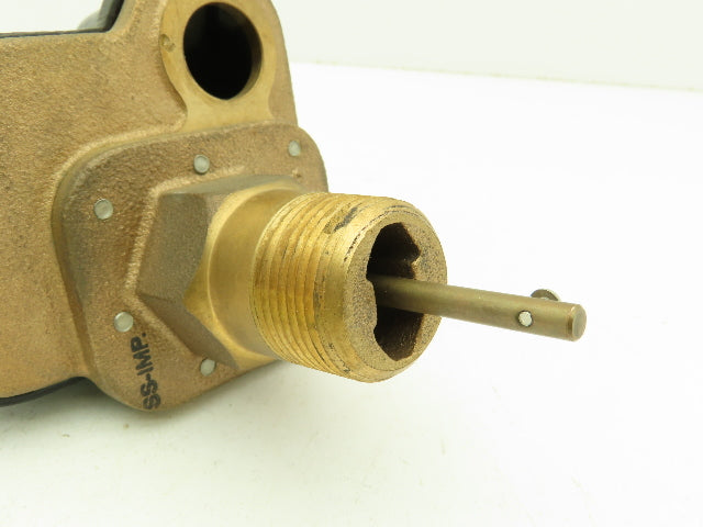Omega 9848/FSW-41 Fluid Flow Switch 1" NPT Brass 15A SPDT125/250VAC