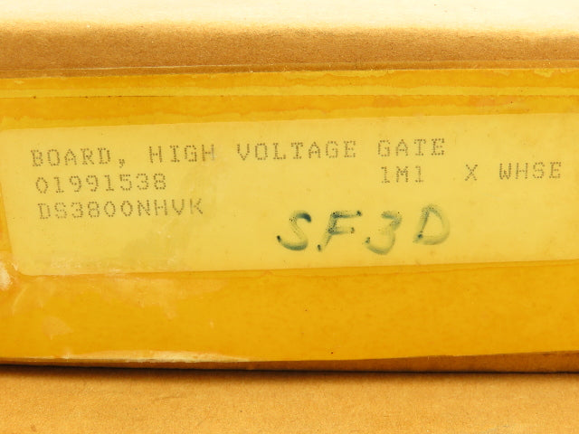 General Electric DS3800NHVK1A1A GE High Voltage Power Board 6FA03 Control PLC