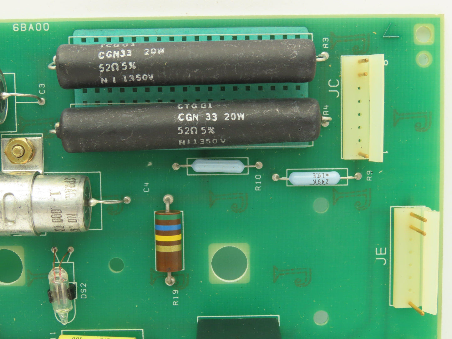 General Electric DS3800NHVK1A1A GE High Voltage Power Board 6FA03 Control PLC