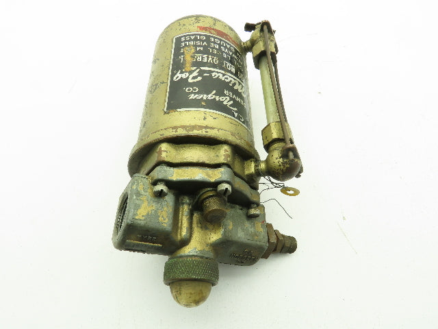 C.A. Norgren S3406-6LC Micro-Fog Pneumatic Lubricator w/Glass Gauge 3/4"NPT