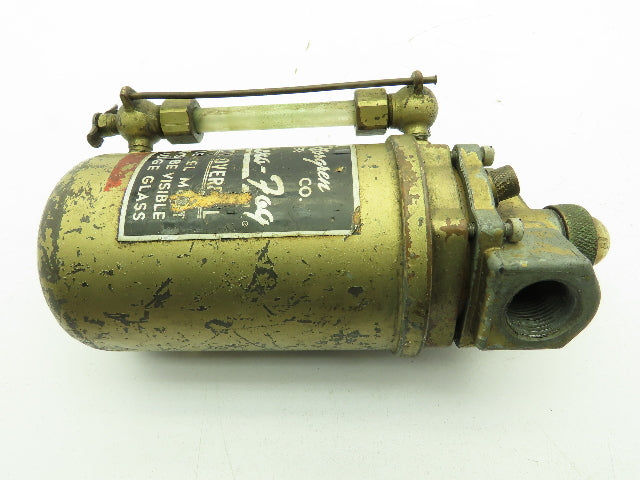 C.A. Norgren S3406-6LC Micro-Fog Pneumatic Lubricator w/Glass Gauge 3/4"NPT