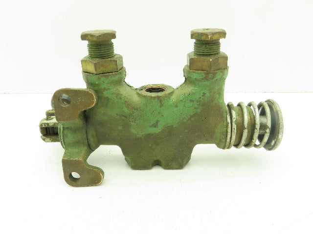 Valvair 15-38S-20 Manual 2-Pos Spring Lever Spool Valve 3/8" NPT