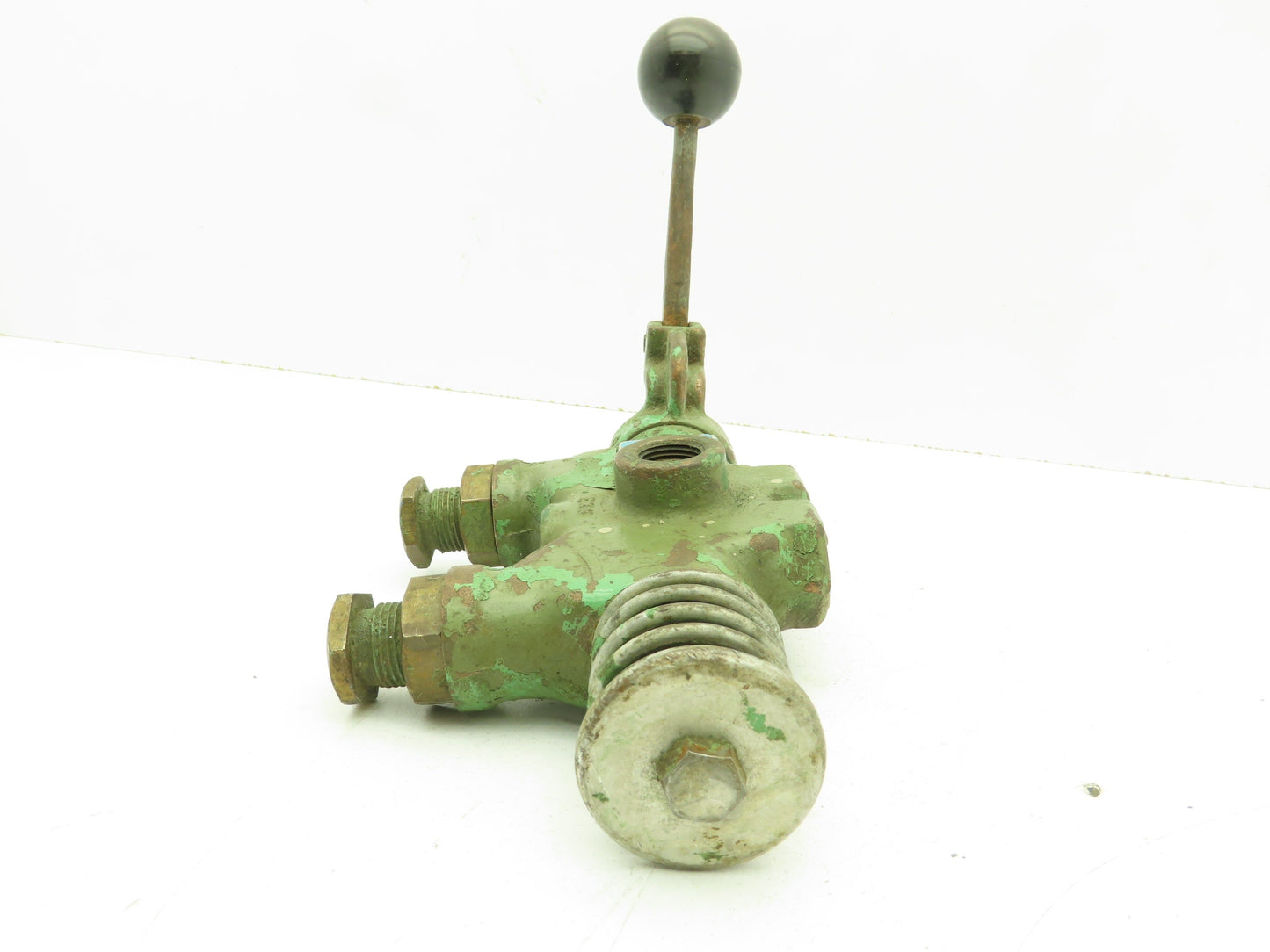 Valvair 15-38S-20 Manual 2-Pos Spring Lever Spool Valve 3/8" NPT