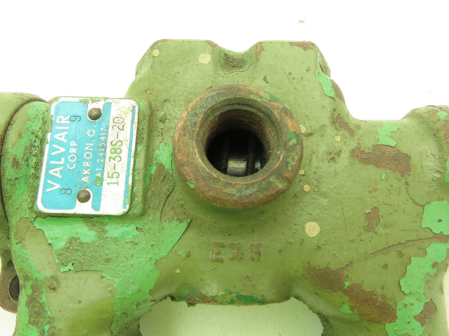 Valvair 15-38S-20 Manual 2-Pos Spring Lever Spool Valve 3/8" NPT